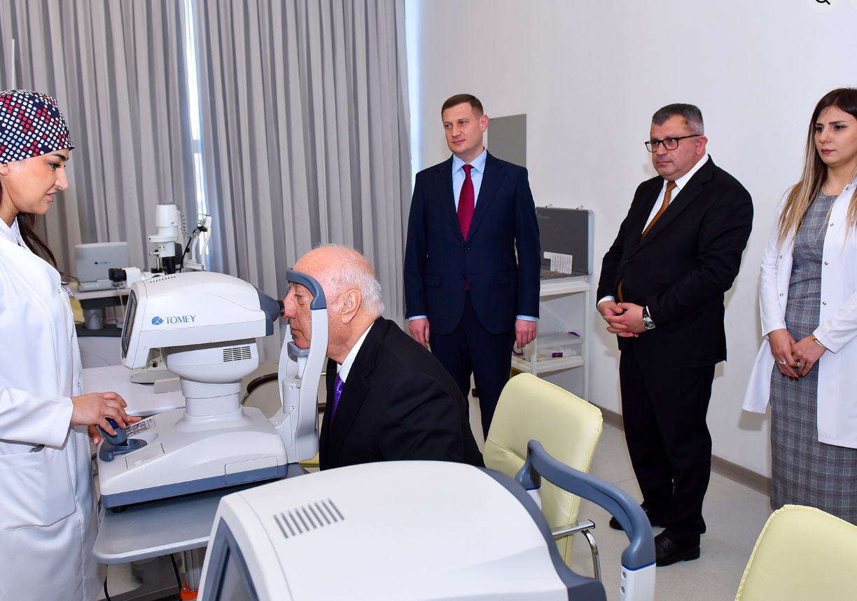 Sumqayıtda Göz Mərkəzinin açılışı oldu - FOTOLAR